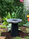 Our Original Handcrafted Granite Bird Bath, FREE UPS  Shipping, Eight Different Sizes