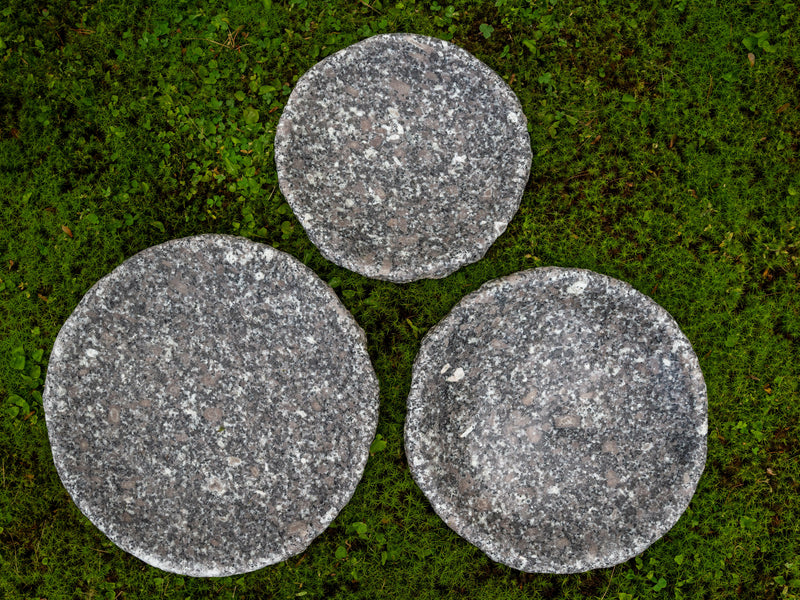 Deer Isle Granite Bird Bath, Made in New Hampshire,  Three Different Sizes