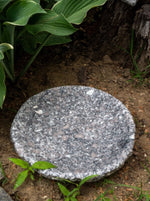 Deer Isle, Bethel White, and Moonlit Rose Granite Bird Baths Made in New Hampshire,  Three Different Sizes