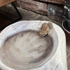 Handmade Natural Riverstone Bird Bath for Balcony, Patio, Garden or Yard - Dances With Stone