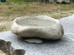 Handmade Natural Riverstone Bird Bath for Balcony, Patio, Garden or Yard - Dances With Stone